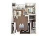 Centro Apartments Flat Irons A3 Floor Plan